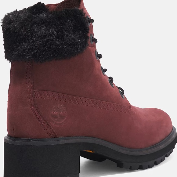 New Timberland Tinsley Waterpoof 6 inch Boot in Burgundy with box - Picture 5 of 7